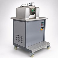 Máquina de Peletización de Plástico, Molino de Dos Rodillos de Laboratorio, Calentamiento Eléctrico, Mezcladora de Compuestos de PVC y PE, Planta Piloto de Peletización, Producción en Pequeños Lotes, CE