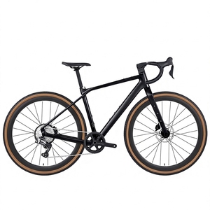 Bicicleta de Gravel de Fibra de Carbono 2026, 13 Velocidades, Cuadro Rígido Estándar, Ruedas de Aluminio con Doble Freno de Disco, Cuadro de Fibra de Carbono para Ciudad y Carreras - Product Image 1