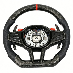 Volante de Fibra de Carbono Forjado CS Personalizado para <span class=keywords><strong>BMW</strong></span> F20 F36 <span class=keywords><strong>330i</strong></span> X6 F15 F82 M4 G05 G30 G80 - Product Image 3