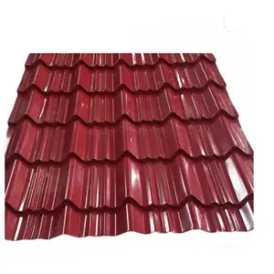 China Wholesale Metal Roofing Prepainted Galvalume Corrugated Steel Sheet