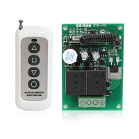 315MHz DC 12V 10A Module récepteur relais moteur télécommande sans fil interrupteur rideau électrique télécommande avant et arrière
