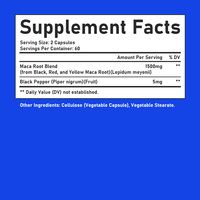 Capsules de racine de maca de haute qualité OEM pour femmes avec mélange de racine de maca pour soutenir l'énergie durable et améliorer l'endurance