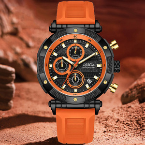 <span class=keywords><strong>Montre</strong></span> Homme Multifonction Étanche à Aiguilles Lumineuses et Calendrier, Style Tendance, Offre Spéciale - Product Image 1