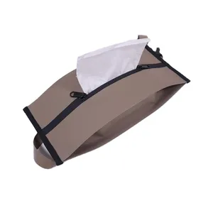 Camping portátil papel caixa exterior tecido armazenamento saco piquenique tecido recipiente caixa tecido titular reutilizável