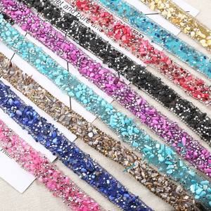 <strong>Resin</strong> Rhinestones Lace Rhinestone Chains Barcode Garments Rhinestones Adhesive Hot Melt <strong>Strips</strong> - Product Image 1