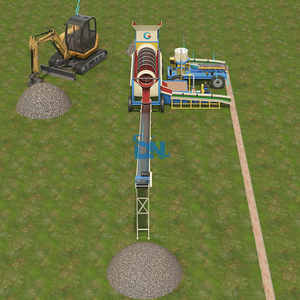 सिएरा लियोन सोने रेत trommel placer मेरा सोने धोने खनन संयंत्र - Product Image 5