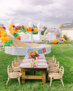 Chaise en rotin naturel faite à la main pour fête d'anniversaire d'enfants |   Chaise pour enfants en osier écologique pour événements - Product Image 5