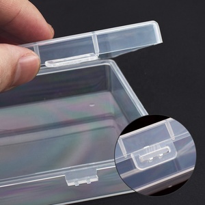 Scatola Trasparente con 28 Scomparti per Medicinali, Gioielli, Imballaggio, Custodia Rimovibile in Plastica per Conservazione Utensili per Unghie - Product Image 4