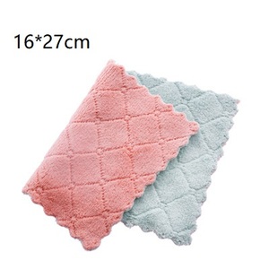 Paño de Limpieza de Cocina Superabsorbente K1029, Paño de Cocina de Doble Capa de Felpa de Coral, Paño para Platos, Paño de Cocina - Product Image 2