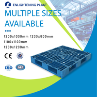 Palettes en plastique pour ciment en vrac 1100x1000mm, robustes, pour matériaux de construction
