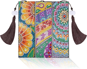 ที่คั่นหนังสือคริสตัลแบบสั่งทำเป็นมิตรต่อสิ่งแวดล้อมของคุณเองภาพติดเพชรแบบพับมุมสิ่งมีชีวิตสำหรับผู้เริ่มต้นเย็บ - Product Image 3