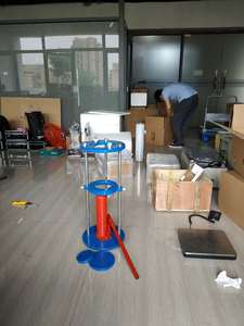 El kumandalı ASTM D698 laboratuvar <span class=keywords><strong>CBR</strong></span> Marshall asfalt toprak örneği 125KN evrensel ekstruder - Product Image 3