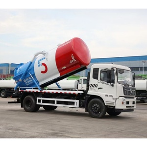 Dongfeng 4x2 Municipal Pipeline Desilting Vacuum Sewage Suction Truck with 15L tank and Vacuum Pump - Product Image 3