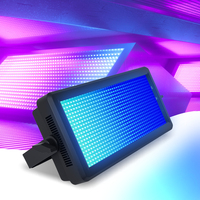 Projecteur Stroboscopique Professionnel LED RGB 420W à Matrice, Contrôle 24 Zones DMX 5/15/17CH, 840 LED Haute Puissance pour Effet Stroboscopique Bar, Club, Scène