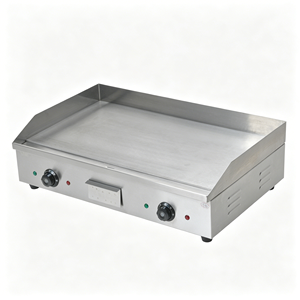 Electric Stainless Steel Griddle 1500W 220-240V Commercial <b>Flat</b> Top <b>Grill</b> For Cooking Meat Steak Seafood - Product Image 1