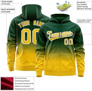 Custom Embroidered Vintage Sublimation Gradient <b>Baseball</b> Zip Fleece <b>Jacket</b> Personalized Team Name Number Streetwear Full Zip <b>Men</b> - Product Image 3