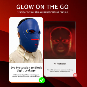 EYCO Vente en gros Masque facial <span class=keywords><strong>de</strong></span> thérapie par photons LED Lumière rouge 630nm pour <span class=keywords><strong>salon</strong></span> <span class=keywords><strong>de</strong></span> stimulation du collagène et usage domestique - Product Image 6