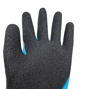 Guante impermeable de alta calidad Guantes de seguridad con doble revestimiento de látex - Product Image 5
