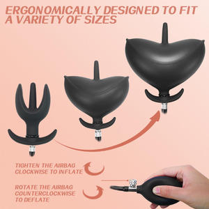 <span class=keywords><strong>Dilatador</strong></span> <span class=keywords><strong>Anal</strong></span> externo inflable de silicona líquida desmontable para hombres y mujeres para juego <span class=keywords><strong>Anal</strong></span> mejorado - Product Image 5