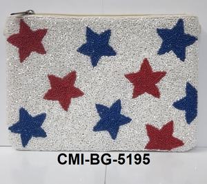 NOUVEAU DESIGN TRAVAIL PERLE FAIT MAIN 2025 EMBRAYAGE pour FEMMES PARTY et EVENING STAR ZIPPER CLUTCH - Product Image 3