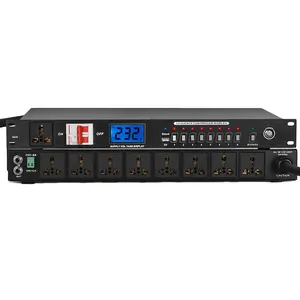 Depusheng D628 전문 오디오 10 채널 전원 시퀀스 컨트롤러 주변 장치