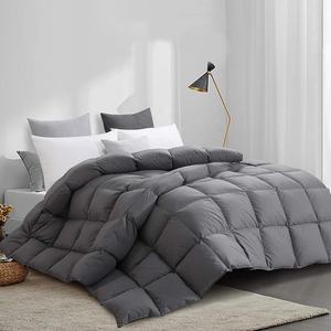 Couette en microgel écologique pour hôtel, taille Queen et King, inserts de couette en duvet de plumes personnalisés avec tissu imprimé en pur coton - Product Image 1