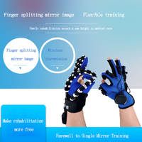 Gant de rééducation électrique pour la main, dispositif robotique d'entraînement des doigts, matériau PVC, garantie 2 ans, thérapie de récupération post-AVC QIJIa