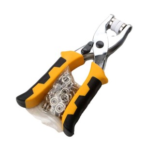 Snap Fastener Plier 1/2 In Jaw Chrome Vanadium Steel Household Tool - Product Image 3