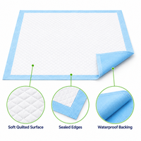 Vente en gros usine de tapis de propreté jetables pour chiens avec surface à drainage rapide, noyau de retenue de liquide et support anti-fuite pour l'entraînement quotidien