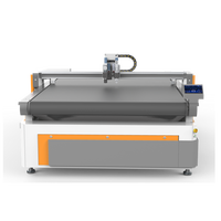Plotter de corte de cuero con mesa de alimentación automática con cuchilla oscilante CNC