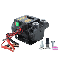 Pompe de carburant électrique portable 12V 24V 550W, kit de transfert d'huile et kerosene, fonctionne à piles