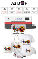 Yeni 12 İnç 300mm Epson F1080 DTF Mürekkep Püskürtmeli Yazıcı Pigment Mürekkebi Tişörtler Çok Fonksiyonlu Tam Otomatik A3/A4/A5/A1/A2 Baskı