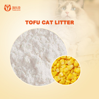 Litière pour chatons naturelle en vrac, bonne capacité d'agglutination, écologique, faible teneur en poussière, ne colle pas au fond du bac, sans danger pour les animaux, litière pour chat en tofu