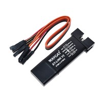ST-Link V2 nuevo stlink mini Stm8 Stm32 STM8STM32 Simulador STLINK programador descargador con cubierta