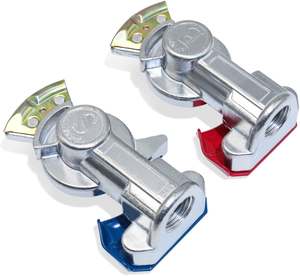 Autone BS305 Empuñaduras de aluminio Gladhands para semirremolques 3 en 1 Conector de manguera de aire de freno de cable ABS - Product Image 3