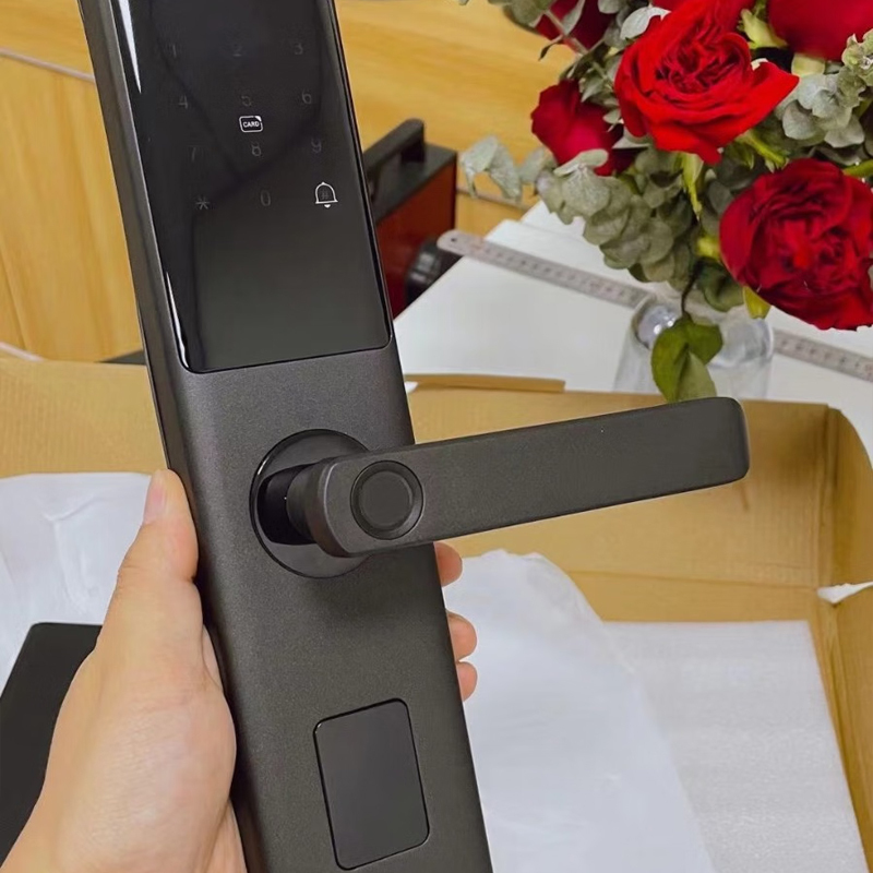 Home Intelligent Password Fingerprint Lock Door Lock for Apartment Fully Automatic Lock Body Intelligent Lock for Door · image 5