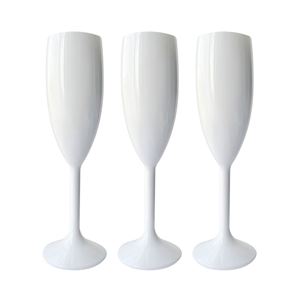 Copa de Vino de Plástico Moderna Reutilizable con Logotipo Personalizado para Flautas 350ml/12oz para Bodas y Fiestas - Product Image 4