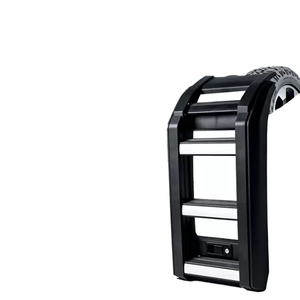 Parachoques Lateral para Techo de <span class=keywords><strong>Defender</strong></span> 90/110 Van L663 2020-2024, de Aleación de Aluminio, Estilo Deportivo, Accesorios para Escalón de Ventana Lateral, Fácil Instalación - Product Image 1