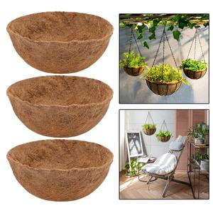 Doublures de pots de plantes en fibre de coco, coco coir, 12 pouces, 14 pouces, 16 pouces, 18 pouces, 20 pouces - Product Image 5
