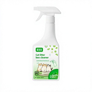 <span class=keywords><strong>Nettoyant</strong></span> pour litière pour <span class=keywords><strong>chat</strong></span> en spray 500 ml – Formule <span class=keywords><strong>enzymatique</strong></span> biologique à base de pierre calcaire et d'acide de fruits pour l'élimination des odeurs d'<span class=keywords><strong>urine</strong></span> et des taches - Product Image 1