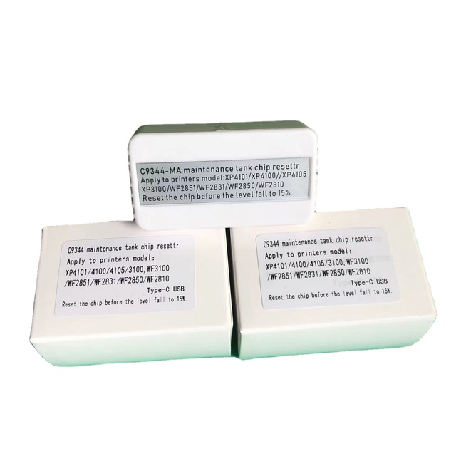 C9344 Maintenance Tank Chip Resetter for Epson for EPSON XP4101/4100/4105/3100 WF2851/2830/2850/2810 Printer Resetter