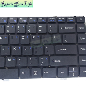 US-amerikanische Laptop-Tastatur ohne Hintergrundbeleuchtung, neu für Prestigio SmartBook 133s <span class=keywords><strong>Voyo</strong></span> V3 Pro HG290-1-US GL-NB871 JM290 K649 YJ-522 - Product Image 3