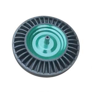 HENGYIDA Vente en gros des roues <span class=keywords><strong>de</strong></span> <span class=keywords><strong>brouette</strong></span> les plus vendues, 4-8 pouces, en caoutchouc massif et métal, roues pivotantes résistantes à l'usure, sans frein, protège-filets, ODM OEM - Product Image 2