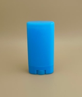 Emballage déodorant vide bleu 20g Mini conteneur de protection solaire 0val Sun Stick