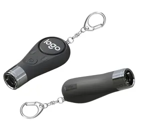 Porte-clés d'alarme 140db en vrac, accessoires, ensemble de porte-clés d'auto-<span class=keywords><strong>défense</strong></span> pour femmes avec lampe de poche Led - Product Image 1