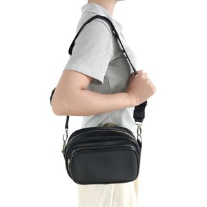 Factory <span class=keywords><strong>Outlet</strong></span> Diseñador personalizado Sling Crossbody Bolso de hombro Poliéster Hombres Hombro Messenger Bag - Product Image 3