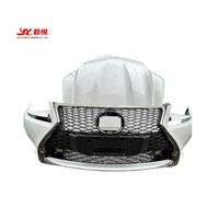 Parrilla Central de Parachoques Delantero y Faros Antiniebla de Alta Calidad para Lexus RC200T RC300 RC350 RCF, Kit de Carrocería de Protección con Luz de Marcha Diurna, Usado