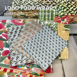 Biểu Tượng Tùy Chỉnh Cấp Thực Phẩm Giấy Da Burger In Bánh Sandwich Gói Giấy Tráng Thủ Công Giấy Chống Dầu Bánh Mì In Offset - Product Image 6