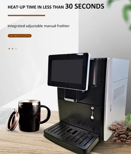 Machine à expresso italienne professionnelle automatique 1560W avec écran tactile et contrôle de la température pour usage domestique - Product Image 4