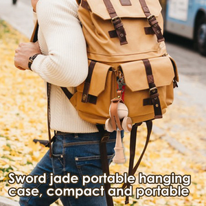 Yy pu עור <span class=keywords><strong>kendama</strong></span> קומפקטי חגורת <span class=keywords><strong>kendama</strong></span> holster <span class=keywords><strong>kendama</strong></span> תיק נושאת אביזרים עבור צעצוע יפני מסורתי - Product Image 3